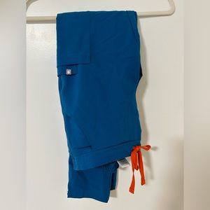 Figs Yola Skinny Scrub Pant - Pacific Blue | XXS